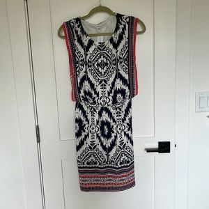 NWT London times patterned midi dress